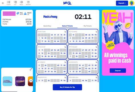 mrq bingo log in.